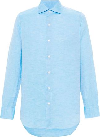Finamore Cotton And Linen Blend Shirt