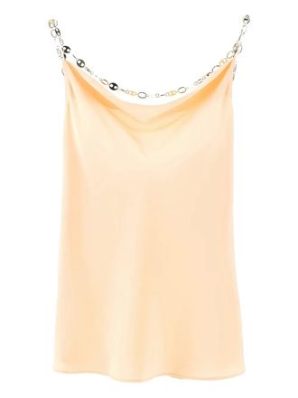 Paco Rabanne chain-strap top - Neutrals