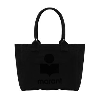 Isabel Marant Dames, Tassen, Zwart, Maat: ONE Size Katoen