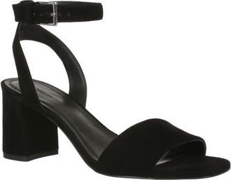 Nordstrom Beatrix Ankle Strap Sandal in Black at Nordstrom, Size 5.5