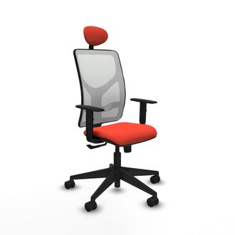 Piqueras y Crespo Silla De Oficina Con Cabecero Motilla Piqueras Y Crespo 1d066n1 Naranja Oscuro