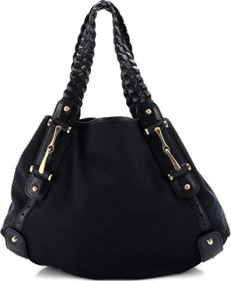 Gucci Pelham GG Canvas Medium shoulder bag - Zwart