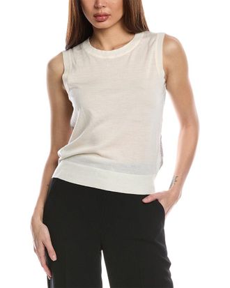 HUGO BOSS Flatina Silk-Blend Wool Sweater