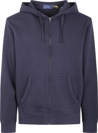 Polo Ralph Lauren Long Sleeve Sweatshirt - Heren - Vesten met rits - Zwart - 2XL - Katoen - Hoodies & sweatvesten