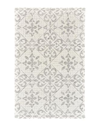 Verlaine Veran Geometric Lattice Print Rug