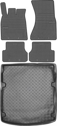 OEM Juego De Alfombrillas De Goma Para Coche Y Maletero Para Audi A6 C7 (2011-2018)