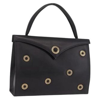 Bally Pre-owned Hand Bag - Dames - Pre-owned - Zwart - Maat: ONE Size Leer