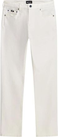 Gas Albert Simple Slim Jeans - Heren - Regular Fit Jeans - Wit - W31 - Denim - Jeans