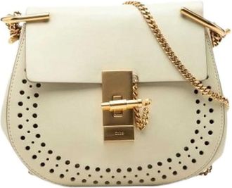Chlo&eacute; Pre-owned The Drew Shoulder Bag - - Pre-owned - Donna - Beige - ONE SIZE