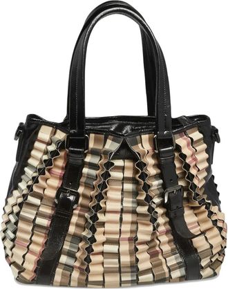 Burberry Borsa a spalla House Check - Nero