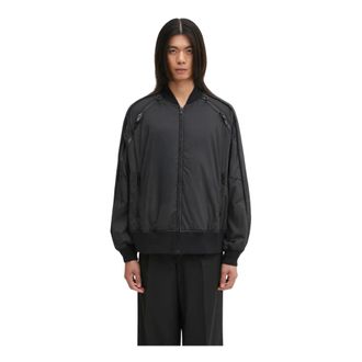 Undercover Jassen, Heren, Zwart, L, Katoen, Blouson Bomberjack