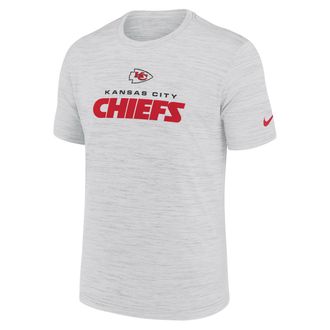 Nike Kansas City Chiefs Velocity Nike Mens Dri-FIT NFL T-Shirt in White | NKPQ10A7G-X3B