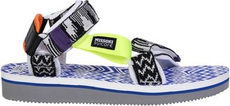 Suicoke Depa Sandalen - Heren - Sandalen - Veelkleurig - 40 EU - Katoen - Schoenen