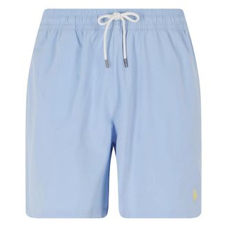 Polo Ralph Lauren Heren, Badkleding, Blauw, Maat: S Poliester