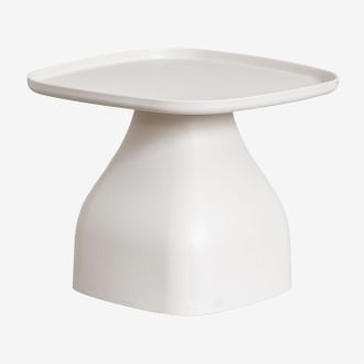 Sklum Mesa Auxiliar Cuadrada 50x50 Cm En Polipropileno Jubarri Sklum