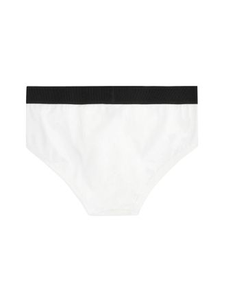 Tom Ford Logo Cotton Briefs - White