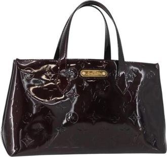 Louis Vuitton Pre-owned Vintage Handbag - Dames - Vintage Handtas - Paars - ONE Size - Leer - Vintage