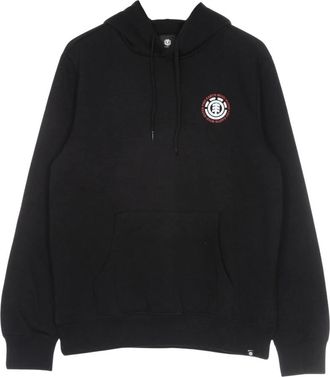 Element Seal Hoodie Zwart - Heren - Hoodies - Zwart - S - Katoen - Hoodies & sweatvesten