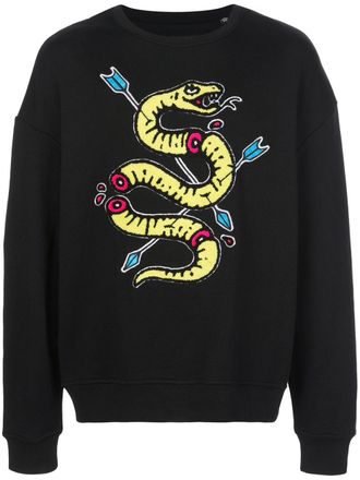 Haculla Venom drop-shoulder sweatshirt - men - Cotton - M - Black