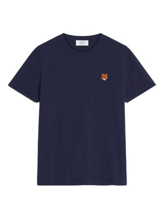 Maison Kitsun&eacute; Fox Head Baumwoll-T-Shirt