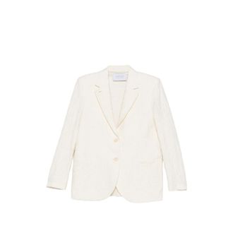 Harris Wharf London Textured Single-breasted Jacket
