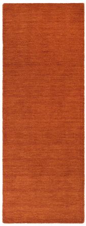 THEKO Läufer »Gabbeh Uni, Handgefertigt, Teppich, meliert, reine Wolle,« rechteckig 14 mm Höhe Teppich-Läufer, Wohnzimmer, Flur, auch als rechteckig oder ru