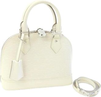 Louis Vuitton Pre-owned Handbags, female, White, Size: ONE SIZE Pre-owned Vintage Handbag