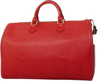 Louis Vuitton Pre-owned Handbags, female, Red, Size: ONE SIZE Pre-owned Vintage Handbag
