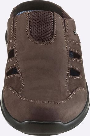 Jomos Clog JOMOS, Herren, Gr. 40, braun, Leder, Mesh, Nubukleder, Schuhe Clog