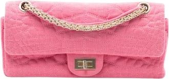 Chanel Pre-owned Shoulder Bags, female, Pink, Size: ONE SIZE Pre-owned Vintage Shoulder Bag