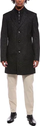 HUGO BOSS BOSS Hugo Boss Hyde Wool-Blend Coat