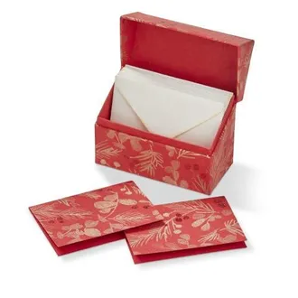 Tag Sprig Note Cards Decorative Box Red Multi Perfect for Gifts at Nordstrom
