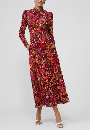 Rachel Roy Harland Long Sleeve Halter Maxi Dress