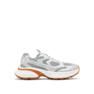 Steve Madden Mens Bantory 751 Sneakers - Silver Fabric - Size UK 9