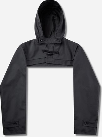 Comme Des Gar&ccedil;ons Men s Cropped Duffle Bolero Jacket Black