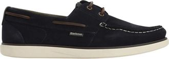 Barbour Rothley Boat Shoe - Heren - Bootschoenen - Blauw - 45 EU - Leer - Schoenen