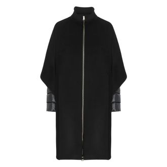 Herno Dames, Jassen, Zwart, Maat: M Wol