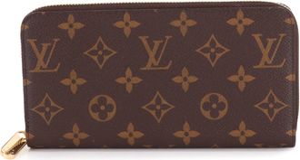Louis Vuitton Brown Monogram Long Wallet (Bi-Fold) (Pre-Owned)