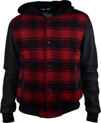 Philipp Plein Bomberjack - Heren - Leren en Su&egrave;de Jassen - Zwart - L - Leer - Jassen