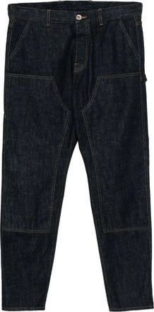 Eleventy Denim broek met dubbele zak - Blauw