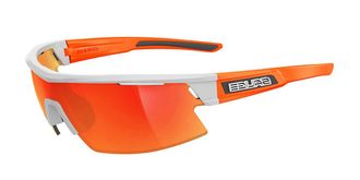 Salice 025 RWX BIANCO/RW ROSSO Mens Sunglasses White Size Standard