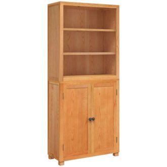 vidaXL Conjunto De Muebles De Almacenaje Marr&oacute;n Madera De Ingenier&iacute;a Vidaxl