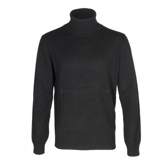 KANGRA Turtlenecks, male, Black, XL, Two-ply Turtleneck Jumper