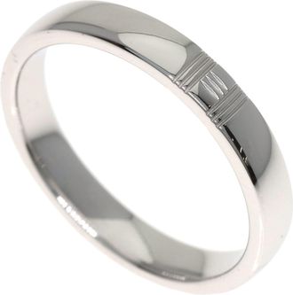 Herm&egrave;s White Gold (18K) Band Ring (Pre-Owned)