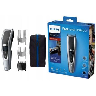 Philips Recortadora De Barba Philips Hc5630 Con Accesorios Y Funda Impermeable