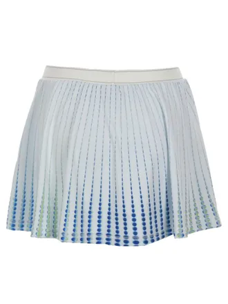 Casablanca Gradient Print Mini Skirt - White