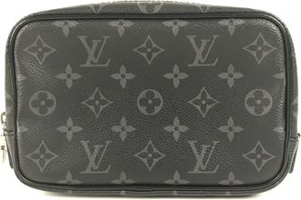Louis Vuitton Black Monogram Eclipse Monogram Eclipse Clutch Bag Pouch (Pre-Owned)