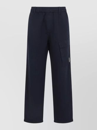 C.P. Company cotton linen cargo trousers