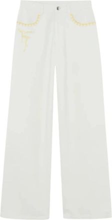 Arizona Love Alex Pant - Dames - Loose Fit Jeans - Wit - M - Katoen - Jeans