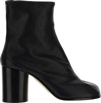 Maison Margiela Womens Ankle Boots Tabi Black Upper: Lamb